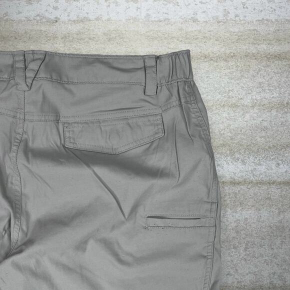 Vintage Y2K Duluth Trading Hiking Pants 36x29 Relaxed Fit Tan Polyester - Picture 3 of 5